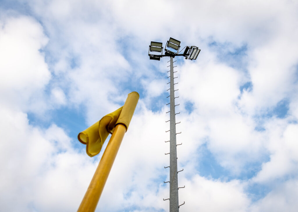 Lichtmast sportpark Capelle aan den IJssel