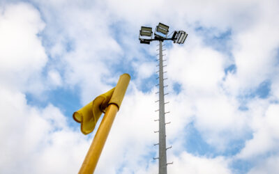 Lichtmast sportpark Capelle aan den IJssel