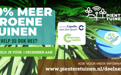 Doe mee met onderzoek Pientere Tuinen