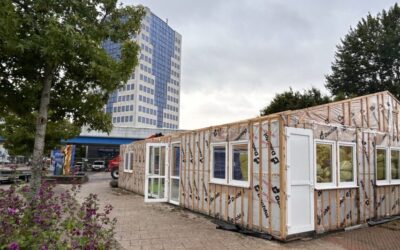 Het in afbouw zijnde Energieloket.