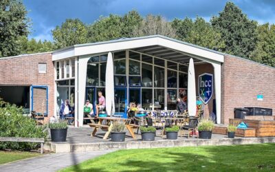 Het gebouw van Hockeyclub Capelle.