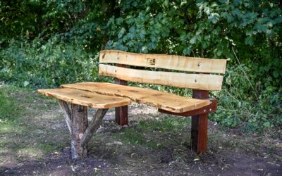 Bankje van Capels hout