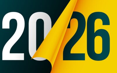 De cijfers 2026 met een zwart gele achtergrond