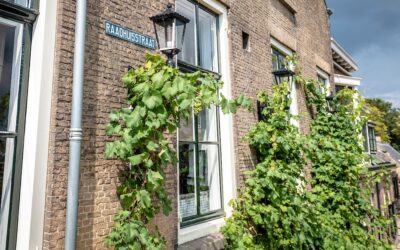 Oud huis in het oude gedeelte van Capelle, de Raadhuisstraat.